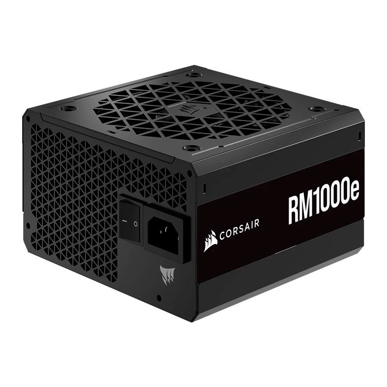 Fonte Corsair RM1000e, Full Modular, 80 Plus Gold, Preta, CP-9020250-WW