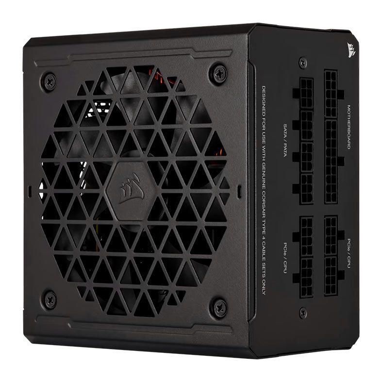 Fonte Corsair RM750e, 750W, Full-Modular, 80 Plus Gold, Preta, CP-9020262-WW