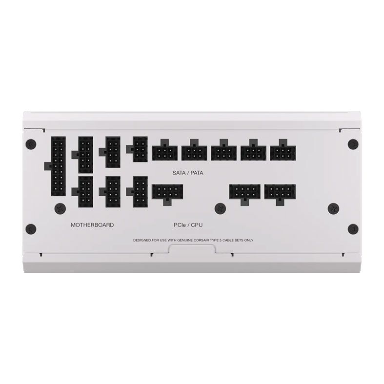 Fonte Corsair RM1000x Shift, 1000W, Full-Modular, 80 Plus Gold, Branco, CP-9020275-BR