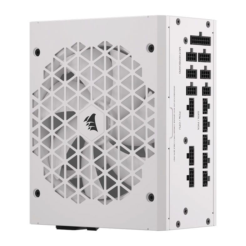 Fonte Corsair RM1000x Shift, 1000W, Full-Modular, 80 Plus Gold, Branco, CP-9020275-BR