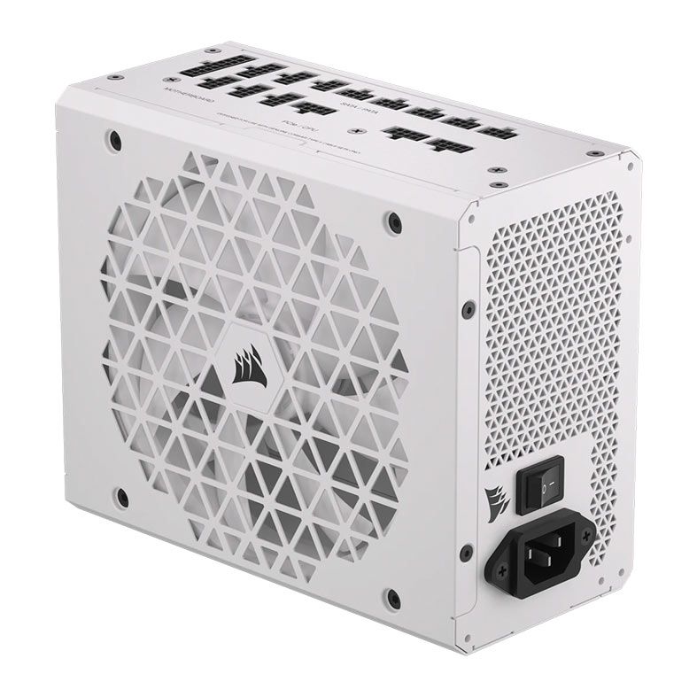 Fonte Corsair RM1000x Shift, 1000W, Full-Modular, 80 Plus Gold, Branco, CP-9020275-BR