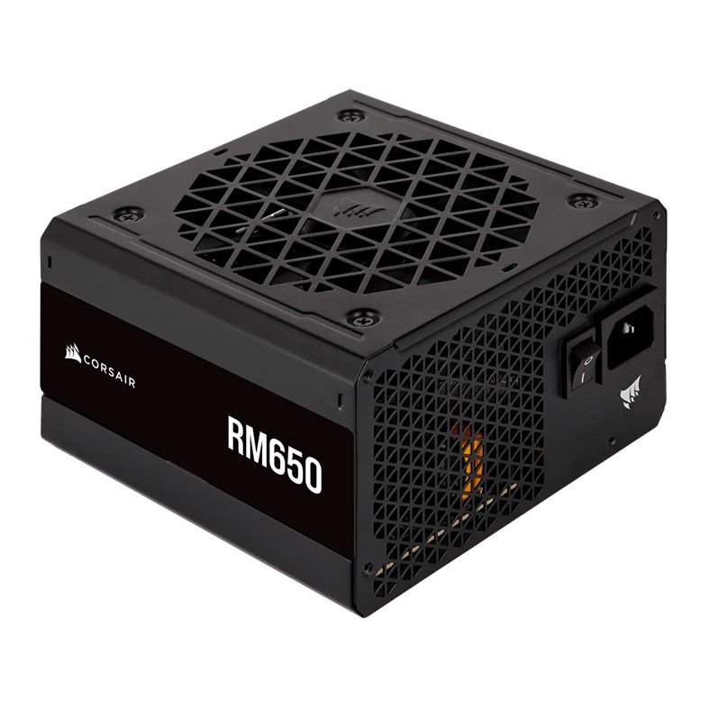 Fonte Corsair RM650 RM Series, 650W, Full-Modular, 80 Plus Gold, Preto, CP-9020280-BR