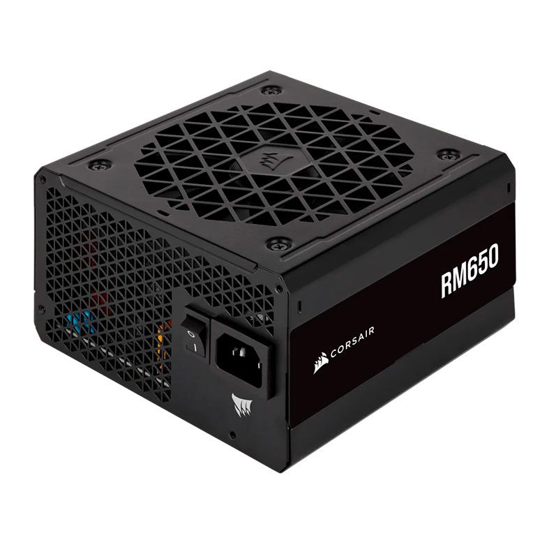 Fonte Corsair RM650 RM Series, 650W, Full-Modular, 80 Plus Gold, Preto, CP-9020280-BR