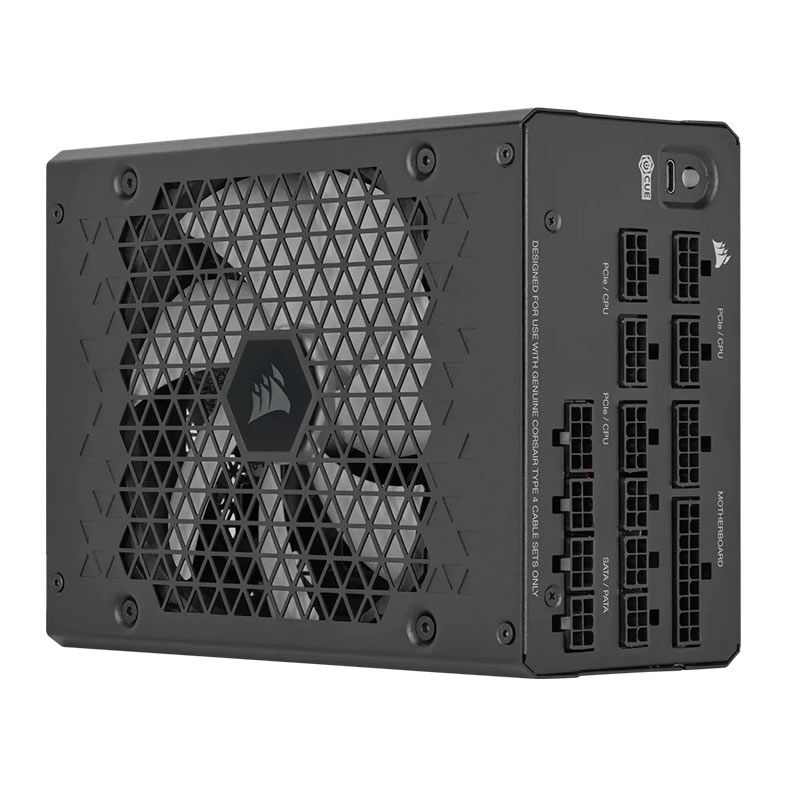 Fonte Corsair HX1200i, 1200W, Full-Modular, 80 Plus Platinum, PCIe 5.1, Preto, CP-9020281-BR