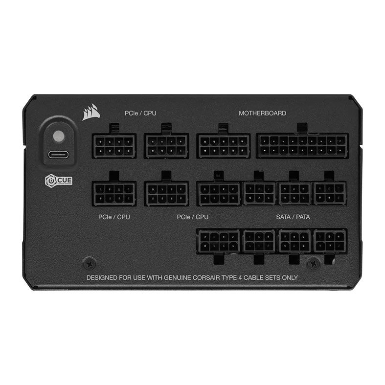Fonte Corsair HX1200i, 1200W, Full-Modular, 80 Plus Platinum, PCIe 5.1, Preto, CP-9020281-BR