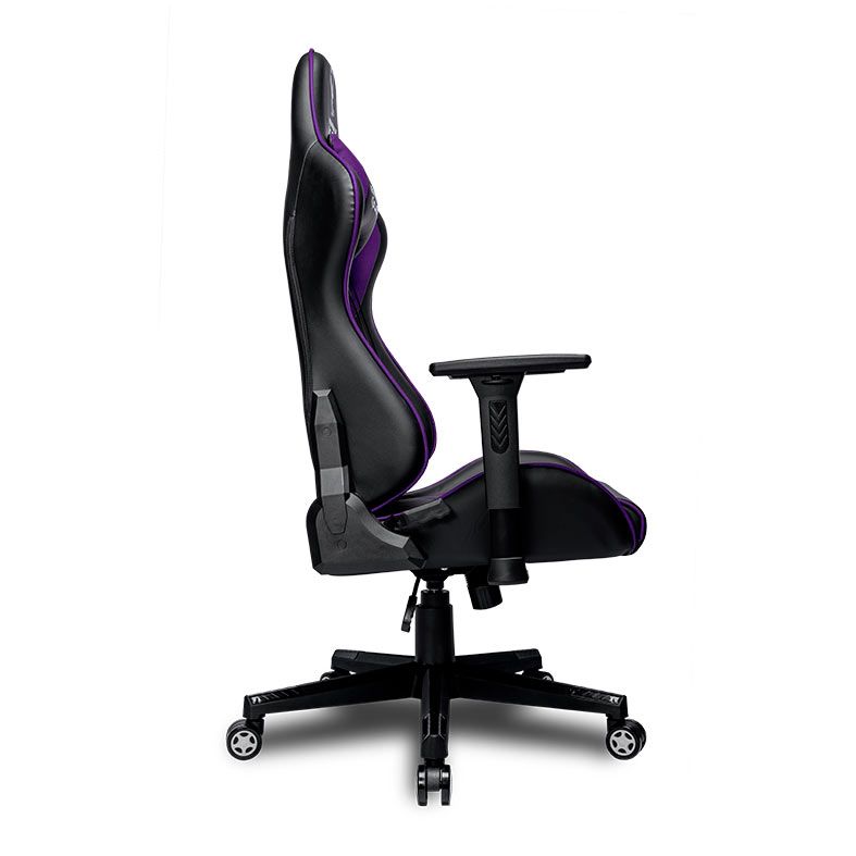 Cadeira Gamer Delux Copa do Mundo MT-2000 BP1, Preto e Roxo, CP-CH-9002