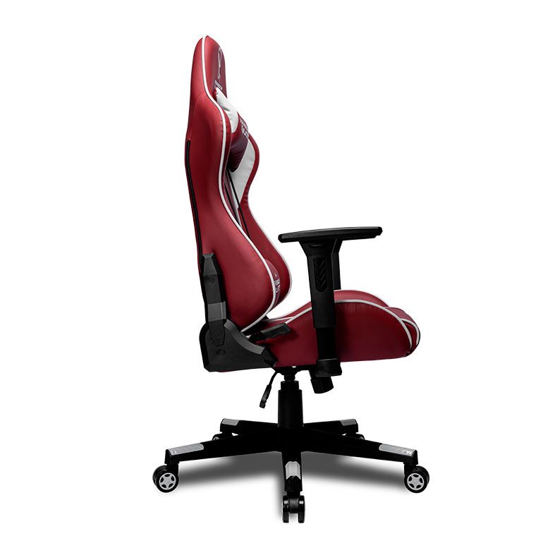 Cadeira Gamer Delux Copa do Mundo Catar MT-2000 BW1, Vermelho e Branco, CP-CH-9003
