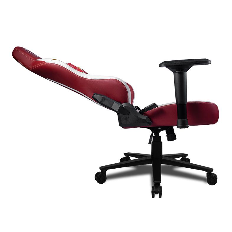 Cadeira Gamer Delux Copa do Mundo Catar DX-3000 LX2, Vermelho e Branco, CP-CH-9013
