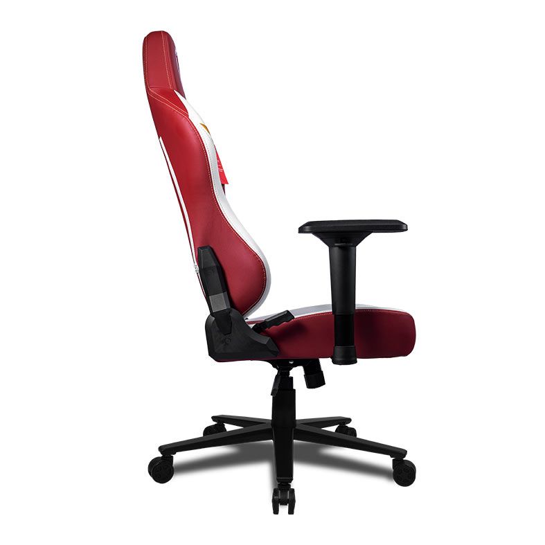 Cadeira Gamer Delux Copa do Mundo Catar DX-3000 LX2, Vermelho e Branco, CP-CH-9013