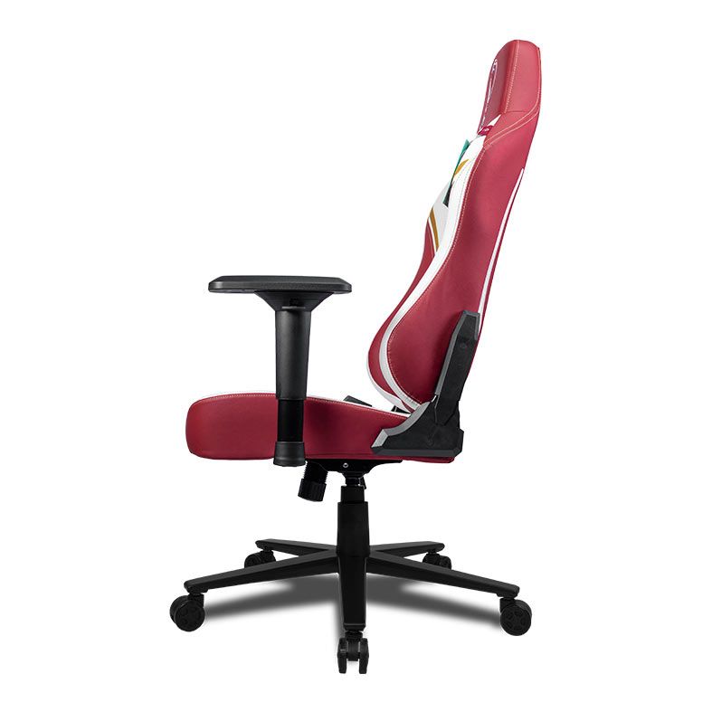 Cadeira Gamer Delux Copa do Mundo Catar DX-3000 LX2, Vermelho e Branco, CP-CH-9013