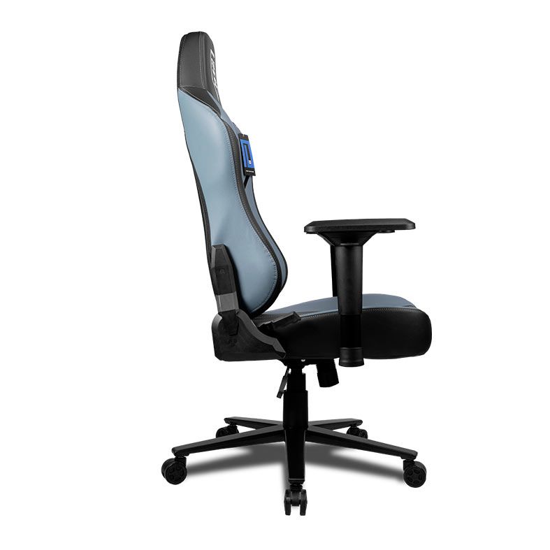 Cadeira Gamer Delux Copa do Mundo Catar FI-3000 BG1, Preto e Cinza, CP-CH-9058