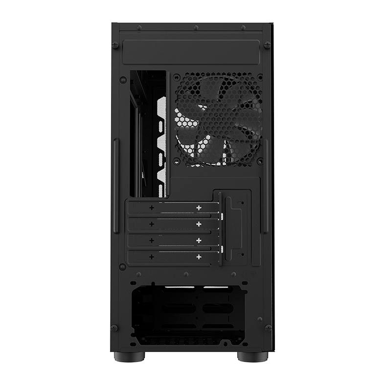 Gabinete Gamer Cooler Master CMP 320L, Mini-Tower, Lateral de Vidro, Com 1 Fan, Preto,  CP320-KGNN-S03