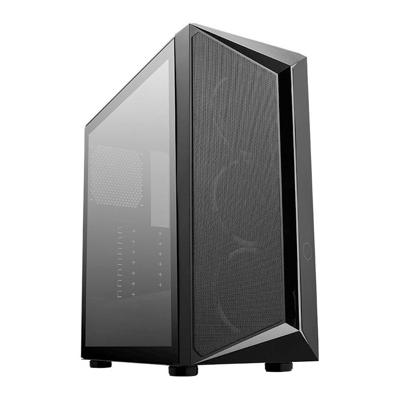 Gabinete Gamer Cooler Master CP 510, ARGB, Mid-Tower, Lateral de Vidro, Com 3 Fans, Preto, CP510-KGNN-S02
