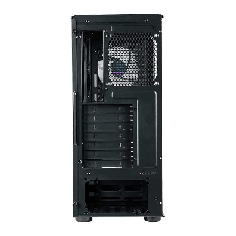 Gabinete Gamer Cooler Master CMP 520, ARGB, Mid-Tower, Lateral de Vidro, Com 3 Fans, Preto, CP520-KGNN-S00