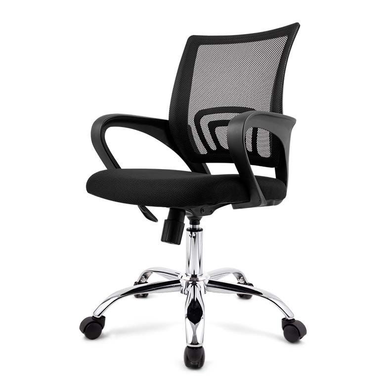 Cadeira Pichau Office E100-BL Preta, CPO-E100-BL