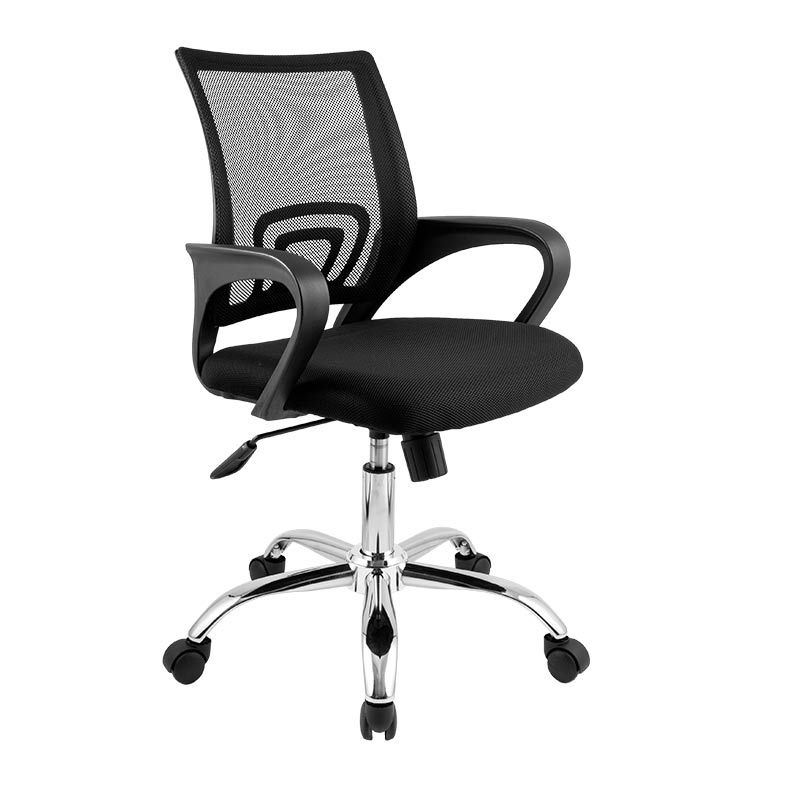 Cadeira Pichau Office E100-BL Preta, CPO-E100-BL