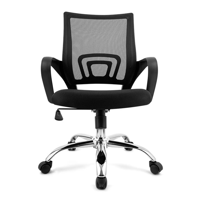 Cadeira Pichau Office E100-BL Preta, CPO-E100-BL
