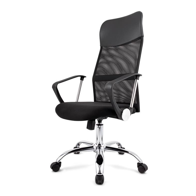 Cadeira Pichau Office E200-BL Preta, CPO-E200-BL