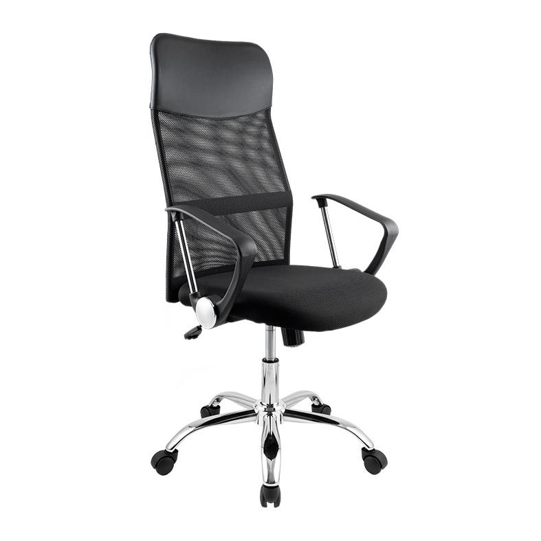 Cadeira Pichau Office E200-BL Preta, CPO-E200-BL