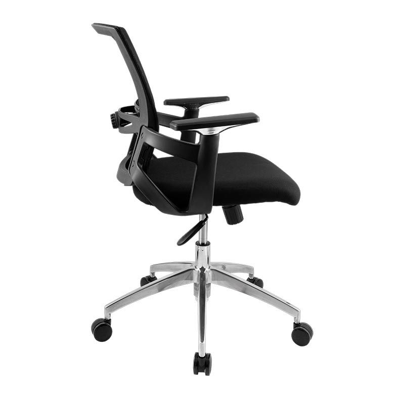Cadeira Pichau Office E300-BL Preta, CPO-E300-BL