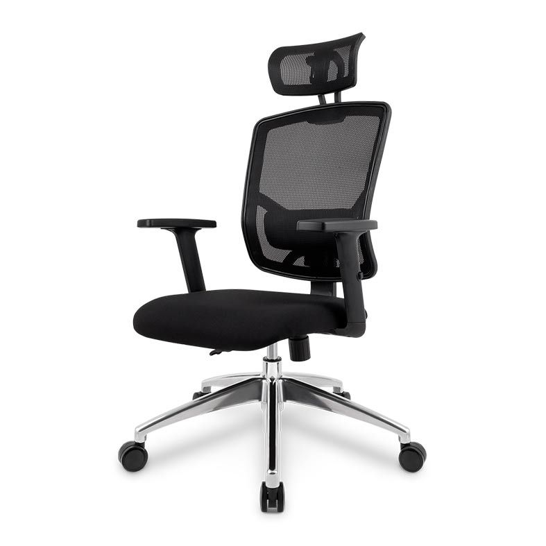 Cadeira Pichau Office E400-BL Preta, CPO-E400-BL