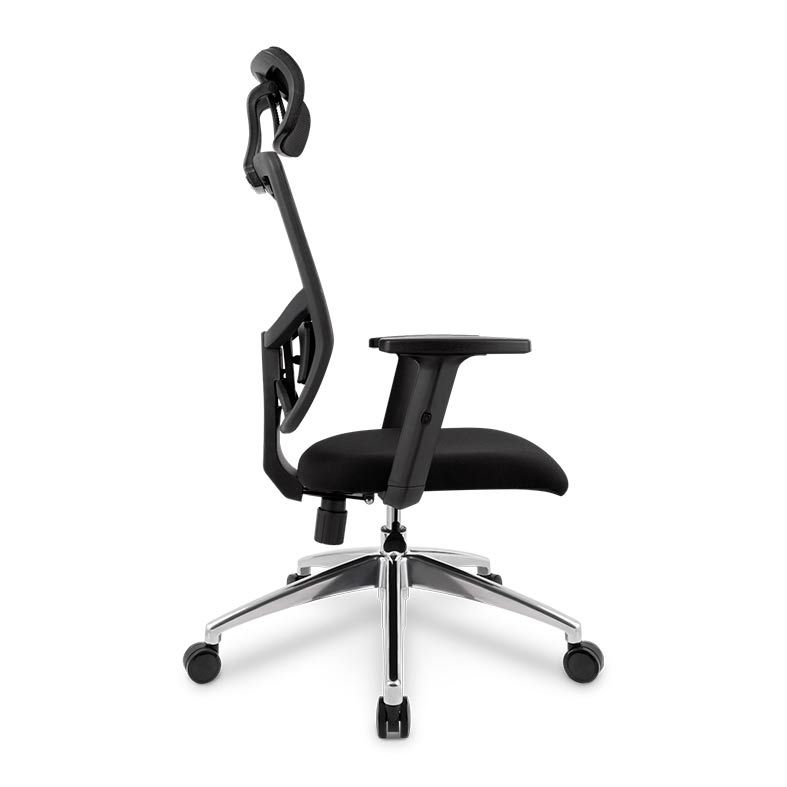 Cadeira Pichau Office E400-BL Preta, CPO-E400-BL