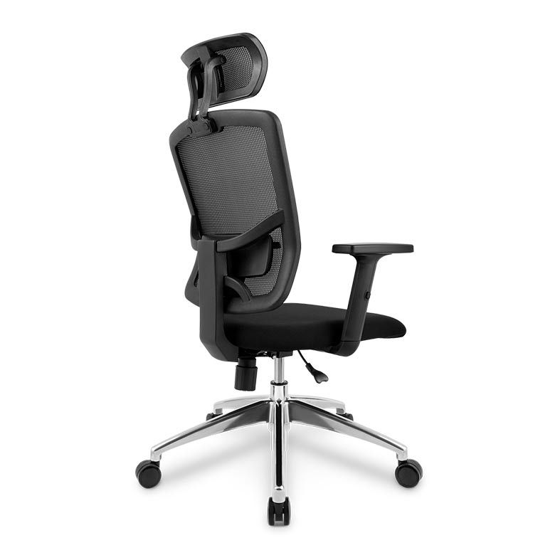 Cadeira Pichau Office E400-BL Preta, CPO-E400-BL