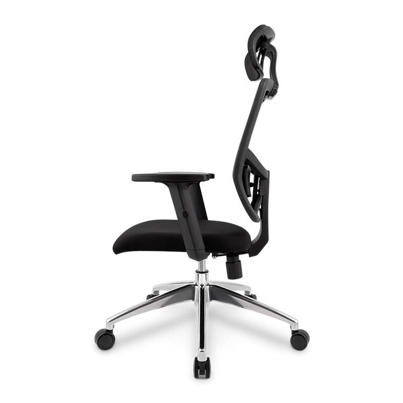 Cadeira Pichau Office E400-BL Preta, CPO-E400-BL