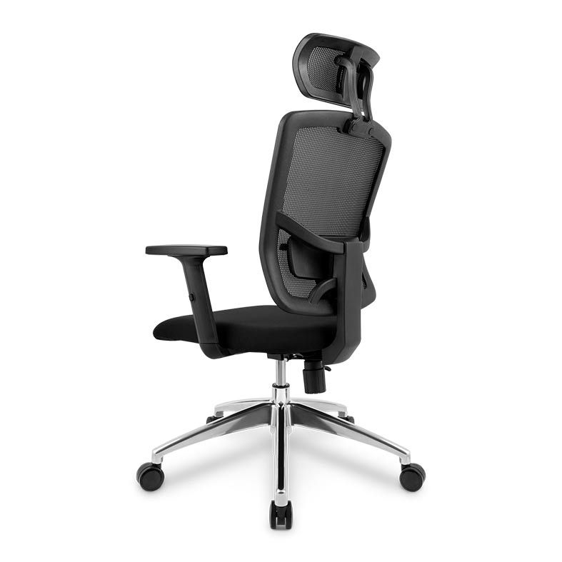 Cadeira Pichau Office E400-BL Preta, CPO-E400-BL