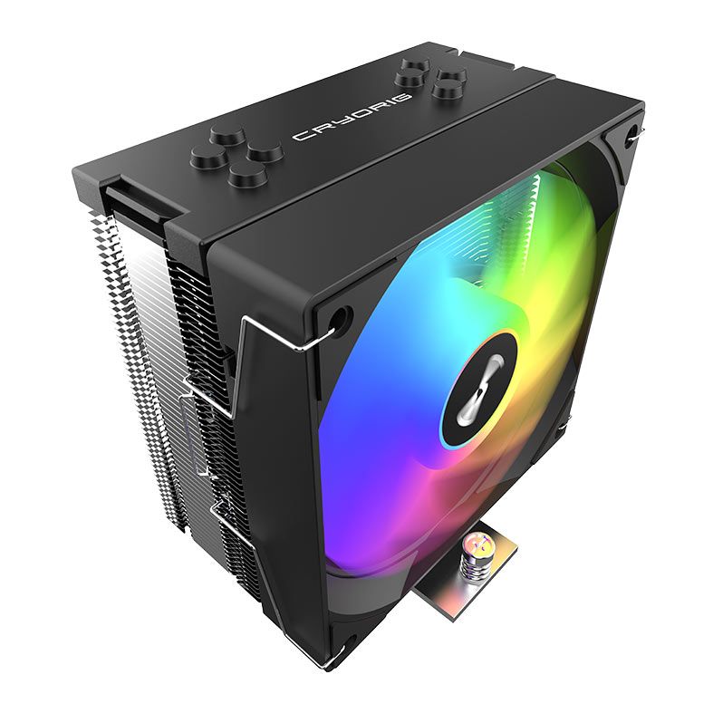 Cooler Para Processador Cryorig CR4S, ARGB, 120mm, Preto, CR4S-BK