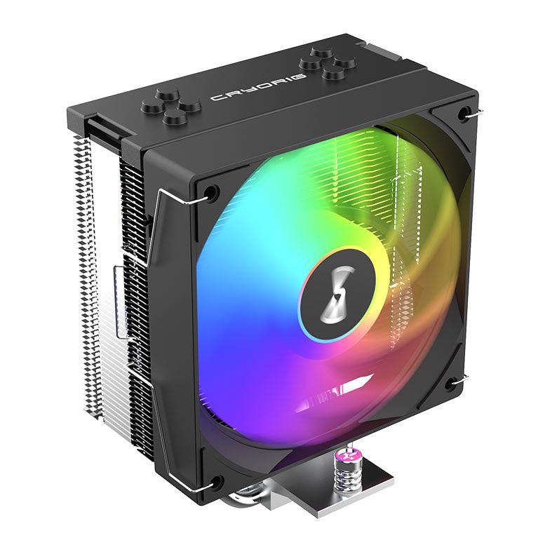 Cooler Para Processador Cryorig CR4S, ARGB, 120mm, Preto, CR4S-BK