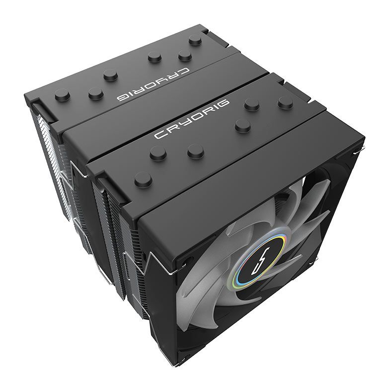 Cooler Para Processador Cryorig CR6S, ARGB, 120mm, Preto, CR6S-BK