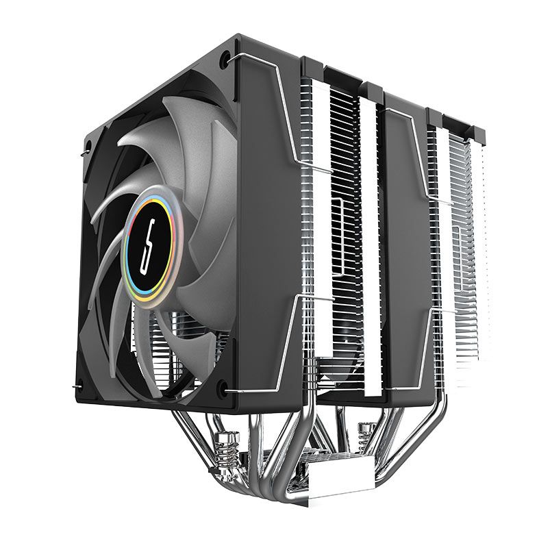 Cooler Para Processador Cryorig CR6S, ARGB, 120mm, Preto, CR6S-BK