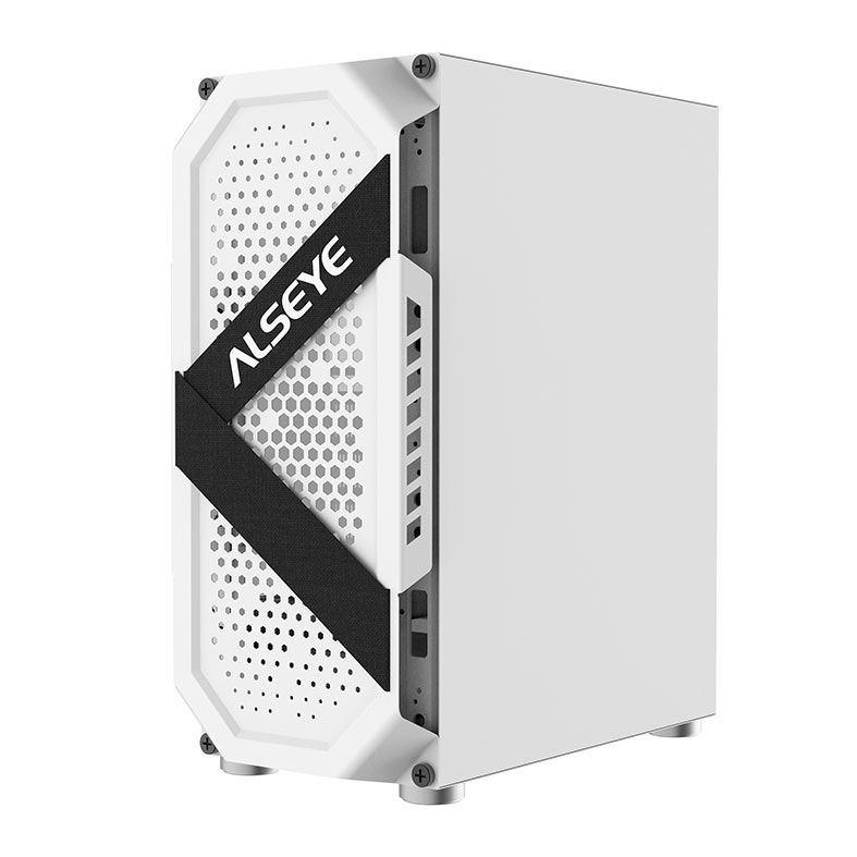 Gabinete Gamer Alseye Cream, Mid-Tower, Lateral de Vidro, Branco, CREAM-WH