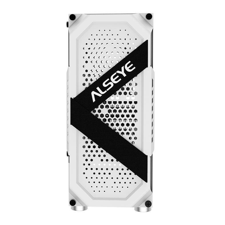 Gabinete Gamer Alseye Cream, Mid-Tower, Lateral de Vidro, Branco, CREAM-WH