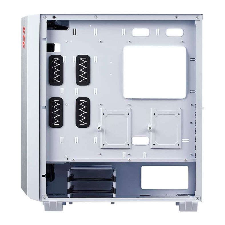 Gabinete Gamer XPG Cruiser, Mid-Tower, Lateral de Vidro, Com 3 Fans, ARGB, Branco, CRUISERST-WHCWW