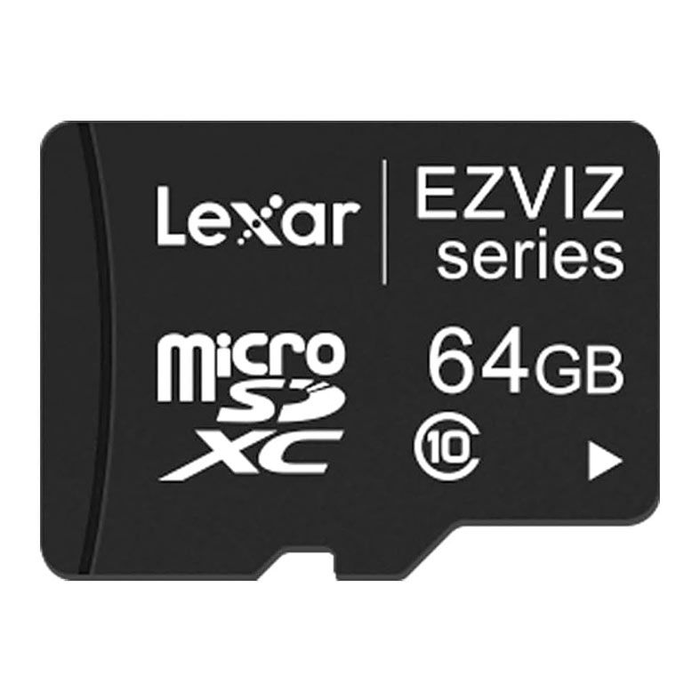 Cartao de Memoria Hikvision Ezviz, 64GB, MicroSDXC, SDHC, SD-3C LLC, CS-CMT-CARDT64G-D