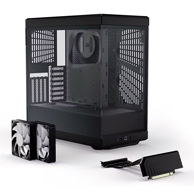 Gabinete Gamer Hyte Y40, Mid-Tower, Lateral de Vidro, Preto, CS-HYTE-Y40-B
