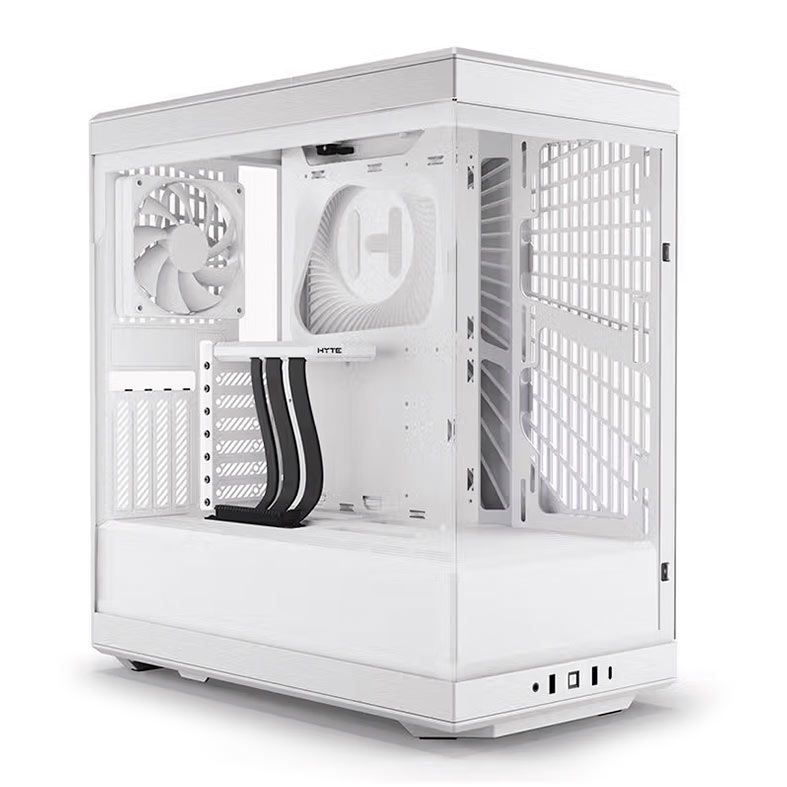 Gabinete Gamer Hyte Y40 Snow, Mid-Tower, Lateral de Vidro, Branco, CS-HYTE-Y40-WW