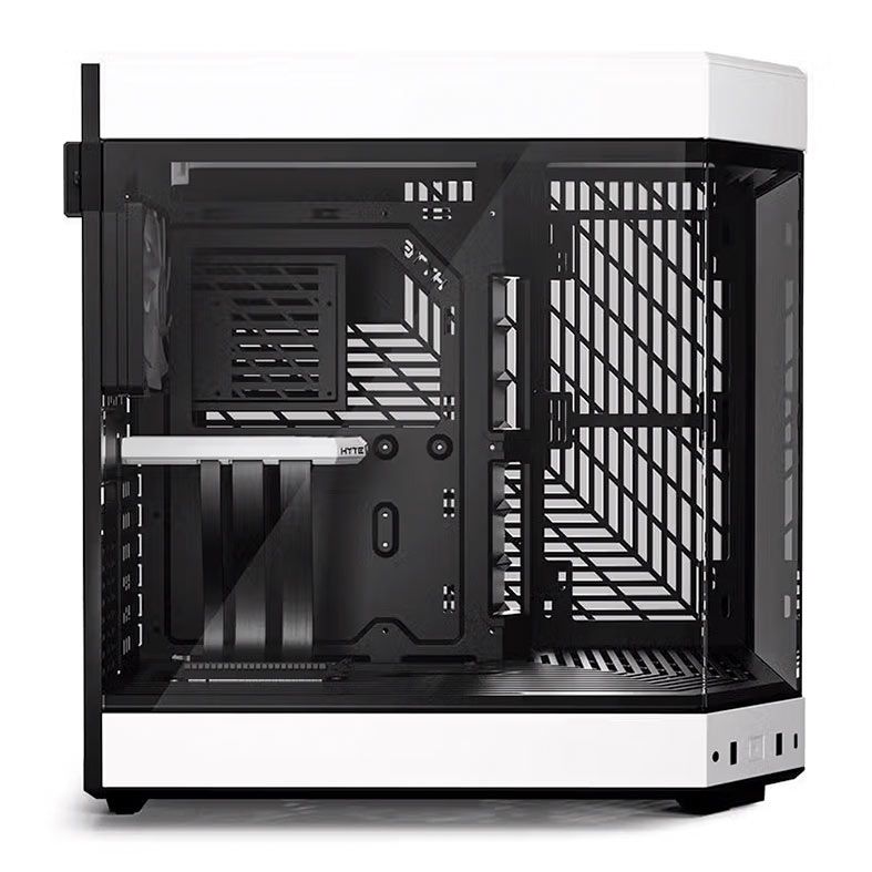 Gabinete Gamer Hyte Y60, Mid-Tower, Lateral de Vidro, Preto e Branco, CS-HYTE-Y60-BW