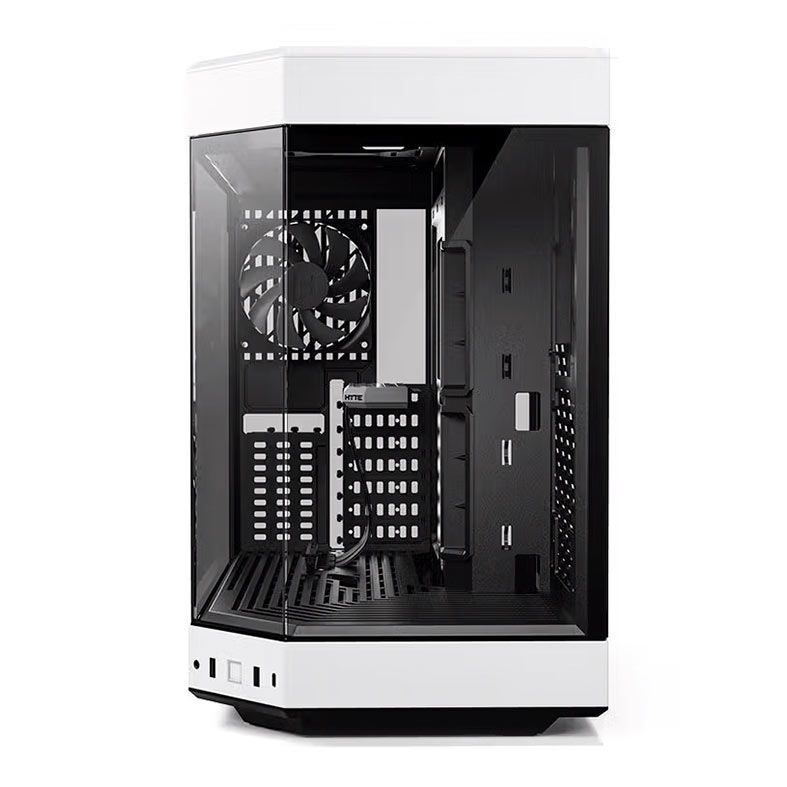 Gabinete Gamer Hyte Y60, Mid-Tower, Lateral de Vidro, Preto e Branco, CS-HYTE-Y60-BW