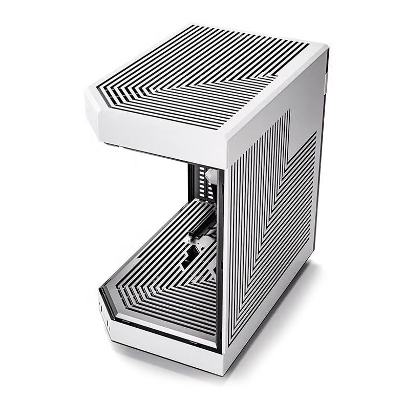 Gabinete Gamer Hyte Y60, Mid-Tower, Lateral de Vidro, Preto e Branco, CS-HYTE-Y60-BW