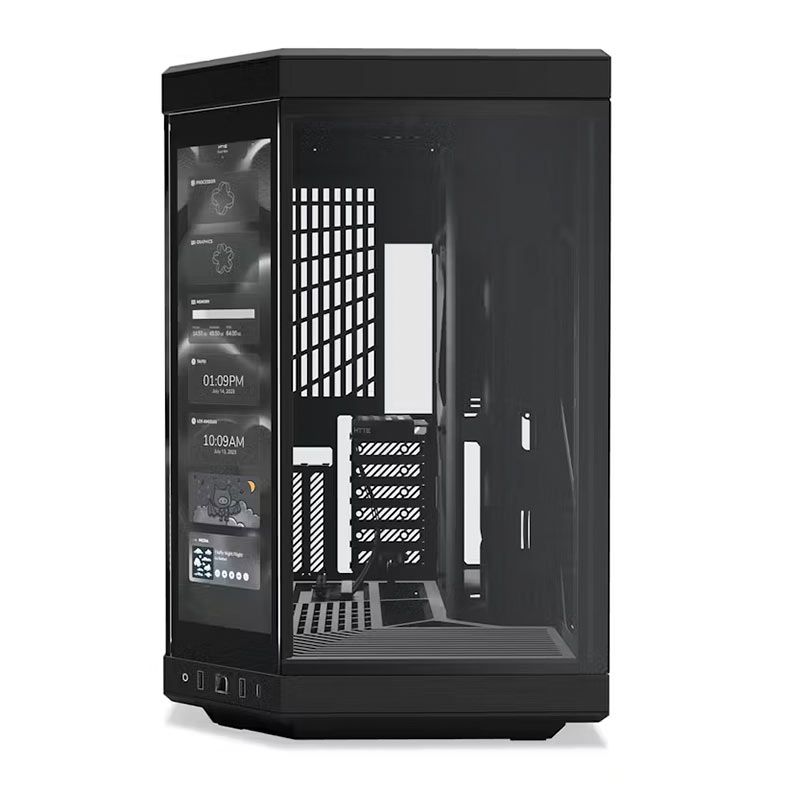 Gabinete Gamer Hyte Y70 Touch, Mid-Tower, Lateral de Vidro, Preto, CS-HYTE-Y70-B-L