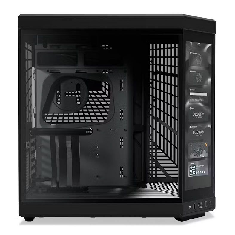 Gabinete Gamer Hyte Y70 Touch, Mid-Tower, Lateral de Vidro, Preto, CS-HYTE-Y70-B-L