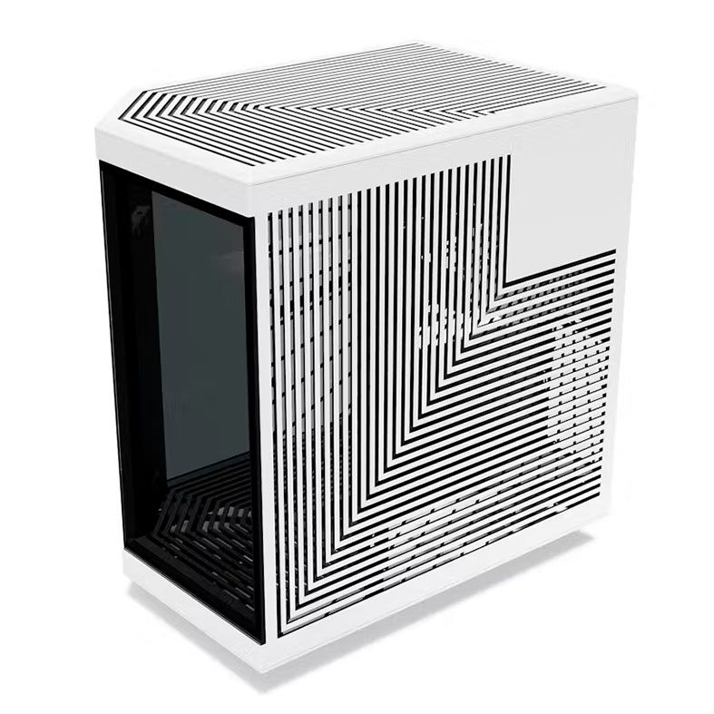 Gabinete Gamer Hyte Y70 Touch, Mid-Tower, Lateral de Vidro, Preto e Branco, CS-HYTE-Y70-BW-L
