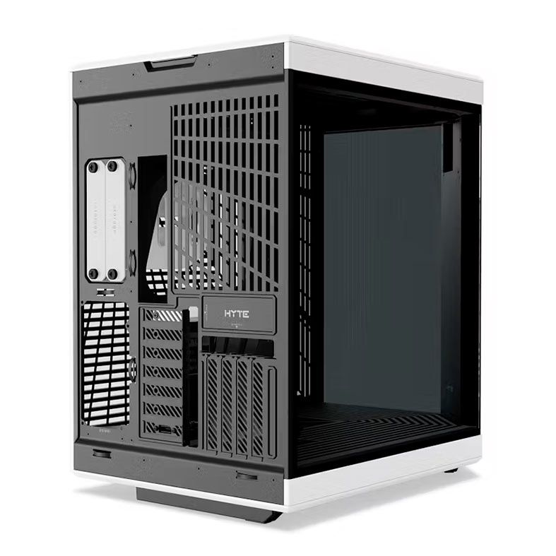 Gabinete Gamer Hyte Y70 Touch, Mid-Tower, Lateral de Vidro, Preto e Branco, CS-HYTE-Y70-BW-L