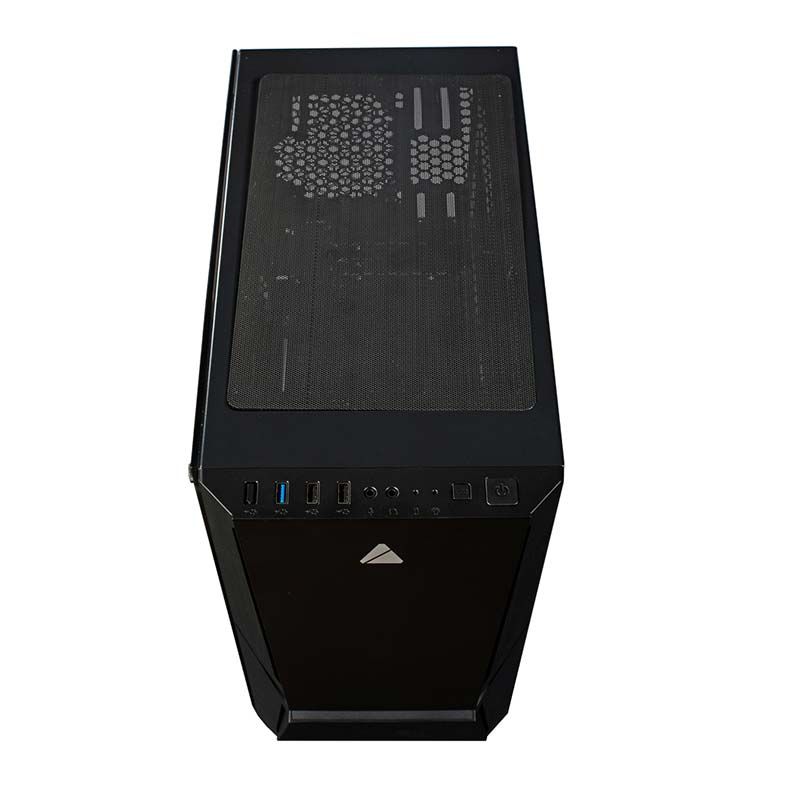 Gabinete Gamer AZZA Luminous 110F Lateral de Vidro LED RGB, CSAZ-110F