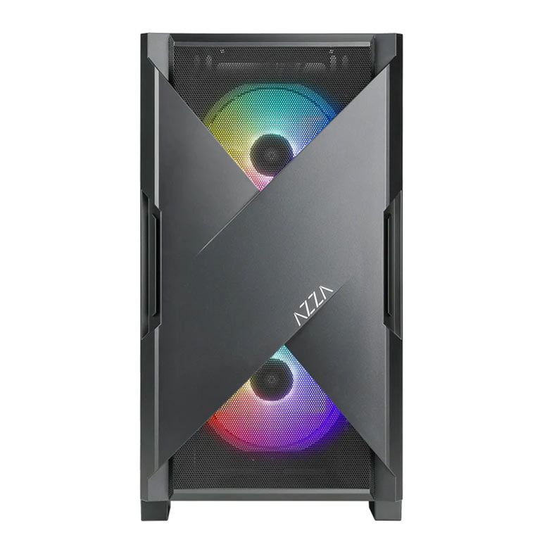 Gabinete Gamer AZZA Xander, Lateral de Vidro, Com 3 Fans, Preto, CSAZ-150