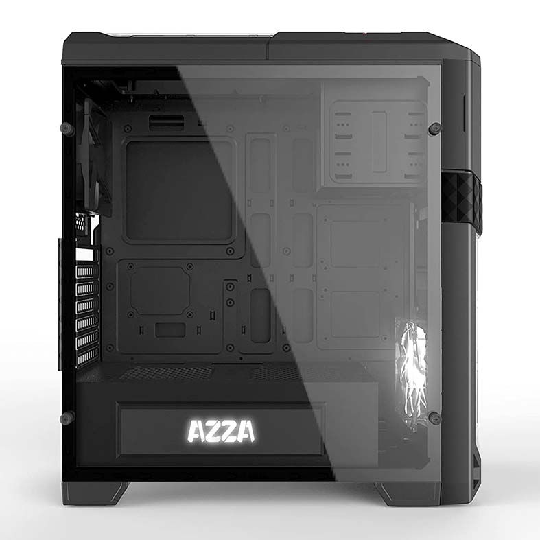 Gabinete Gamer AZZA Titan 240 Lateral de Vidro Preto, CSAZ-240X