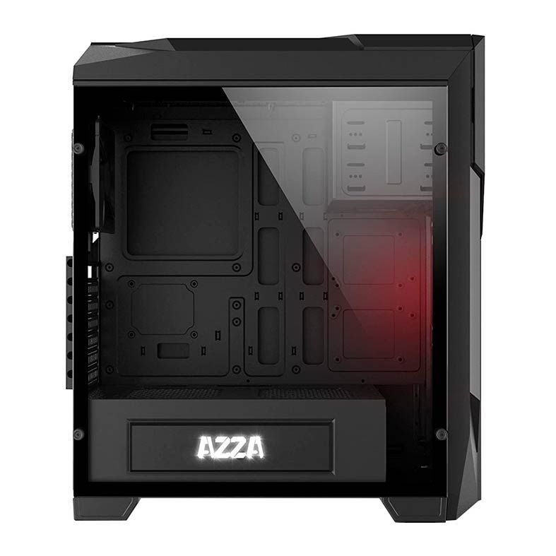 Gabinete Gamer AZZA Photios 250 Lateral de Vidro Preto, CSAZ-250X